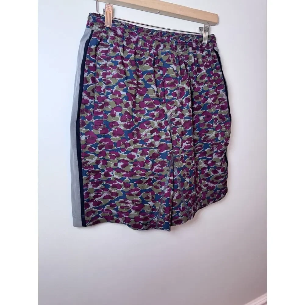 Lululemon Men's Athletic Shorts Liner Multi Camo Urban Leopard sz M